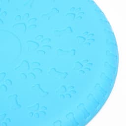 Фрисби «Косточки и лапки», 18.6 см, термопластичная резина, голубой