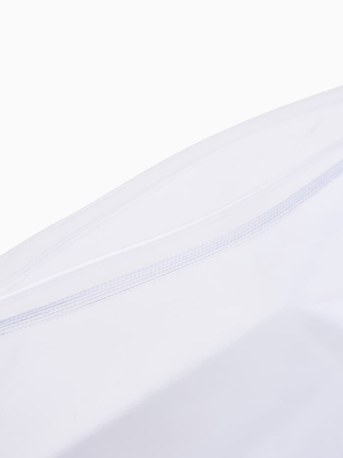 Косметичка для бассейна с застёжкой зип-лок, без рисунка, прозрачная