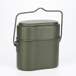 Котелок походный «Привал», 1.5 л, зеленый