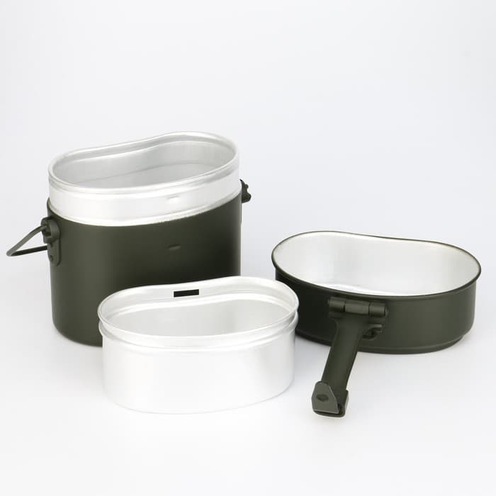 Котелок походный «Привал», 1.5 л, зеленый