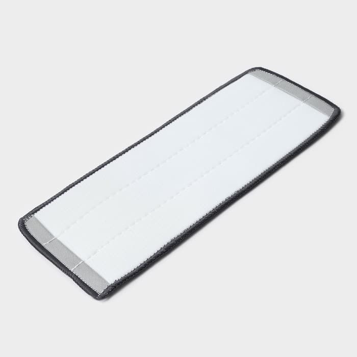 Насадка для швабры Raccoon, на липучке, микрофибра, крепления с 2-х сторон, 32×12 см