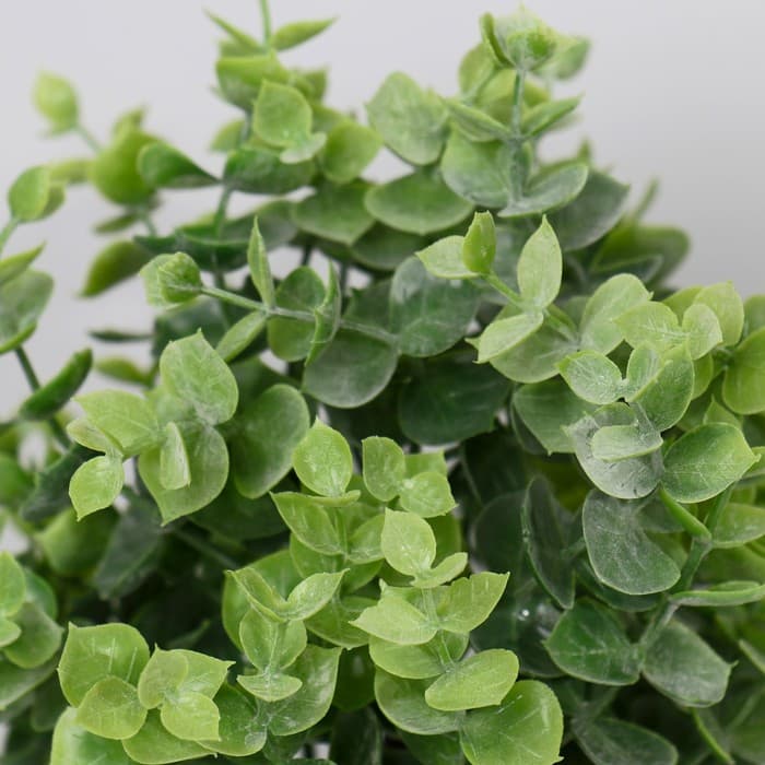 Искусственный цветок в горшке «Буксус», 7.5×21 см