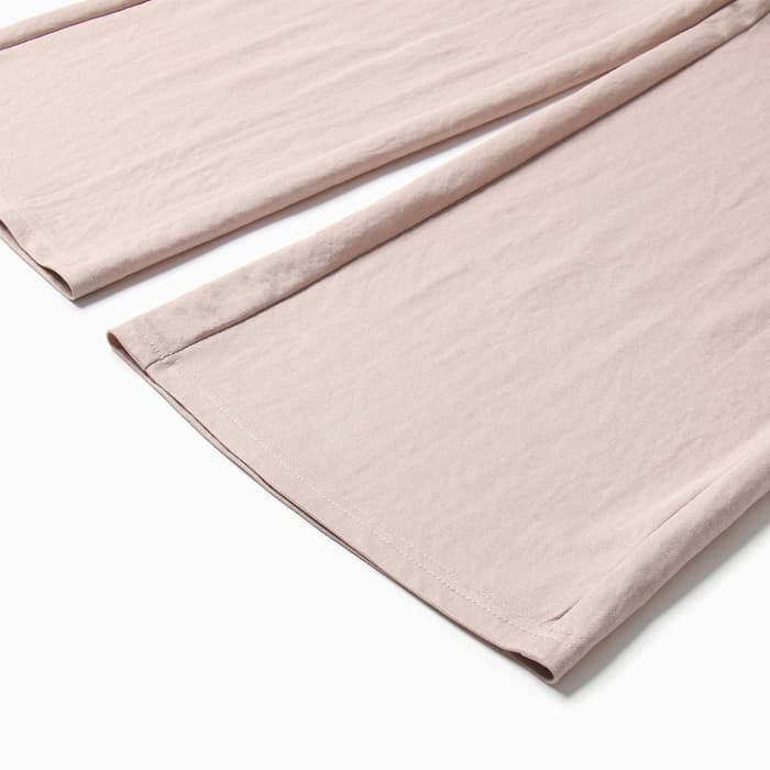 Костюм женский (сорочка, брюки) MINAKU, размер 52, бежевый