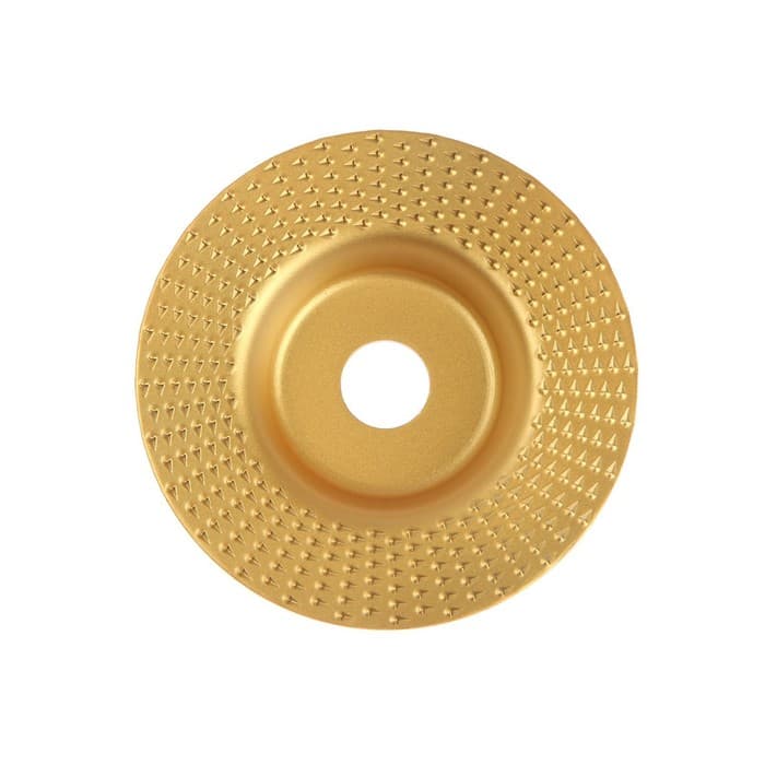 Чашка обдирочная для УШМ ТУНДРА, по дереву, плоская, 125×22 мм