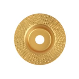 Чашка обдирочная для УШМ ТУНДРА, по дереву, плоская, 125×22 мм