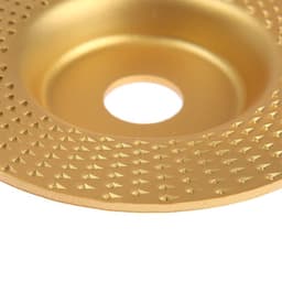 Чашка обдирочная для УШМ ТУНДРА, по дереву, плоская, 125×22 мм