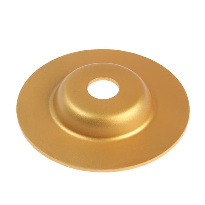 Чашка обдирочная для УШМ ТУНДРА, по дереву, плоская, 125×22 мм