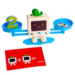 Детские развивающие математические весы IQ-ZABIAKA «Умный робот», по методике Монтессори