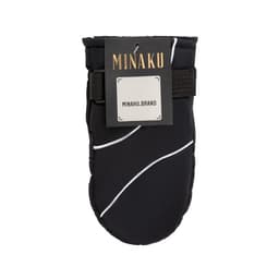 Варежки зимние детские MINAKU, чёрные, размер 16 (18 см)