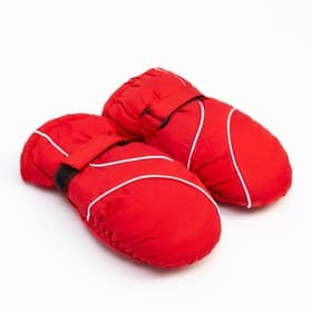 Варежки зимние детские MINAKU, красные, размер 16 (18 см)