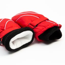 Варежки зимние детские MINAKU, красные, размер 16 (18 см)