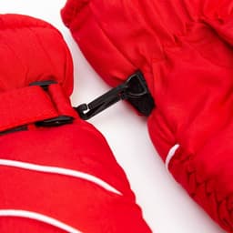 Варежки зимние детские MINAKU, красные, размер 16 (18 см)