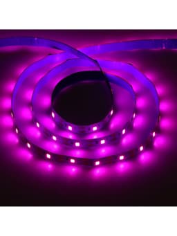 Фитолента для растений Luazon Lighting, светодиодная, 6.2 Вт, 1 м, IP20, 5 В, 60 LED/м, диммер, USB, SMD5050, мультиспектральная