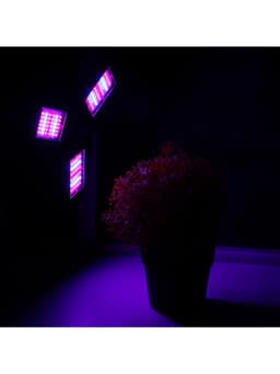 Фитолампа для растений, светодиодная, Е27, 22 Вт, IP20, 265 В, 360°, складная, биколорная