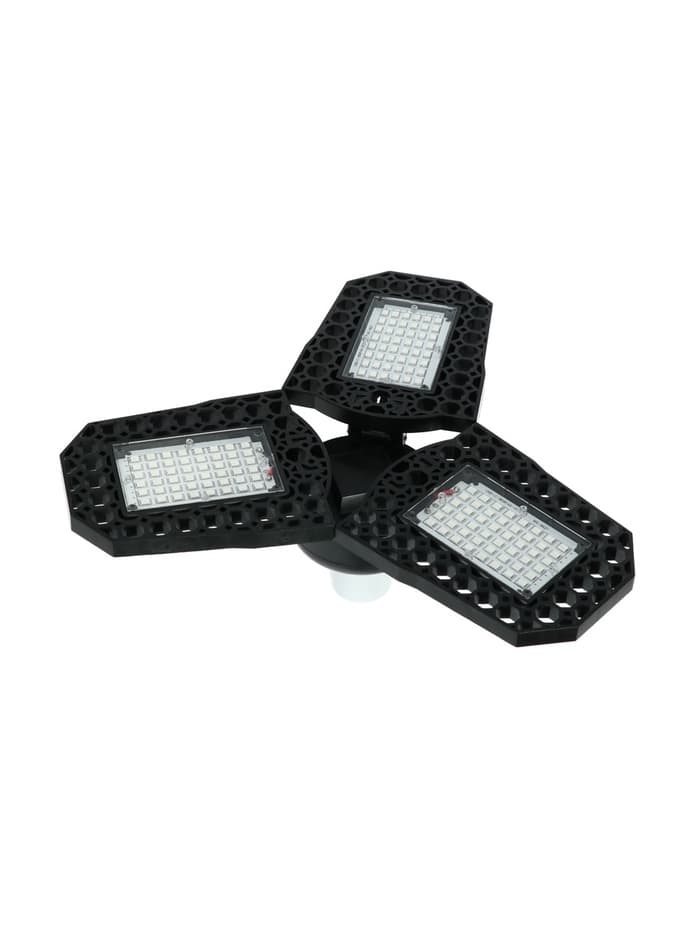 Фитолампа для растений, светодиодная, Е27, 22 Вт, IP20, 265 В, 360°, складная, биколорная