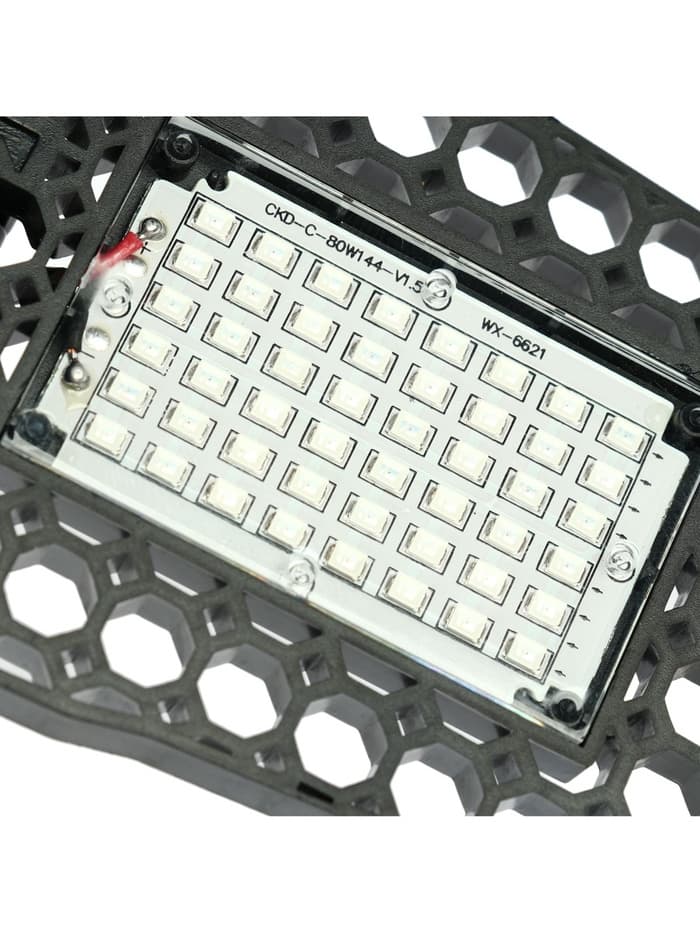 Фитолампа для растений, светодиодная, Е27, 22 Вт, IP20, 265 В, 360°, складная, биколорная