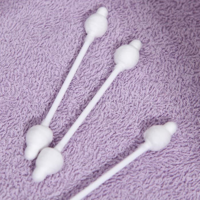 Ватные палочки для детской гигиены Premial, с ограничителем, 50 шт.