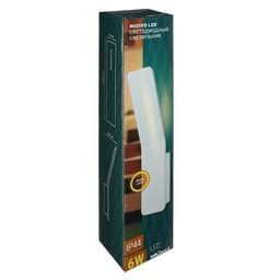 Светильник Duwi Nuovo LED, 6 Вт, 3000K, IP44, архитектурный, металл, белый