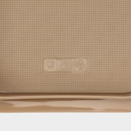 Маслёнка двухсторонняя STOCKHOLM, пластик, 14.5×11×5.5 см, шоколадная, мокко