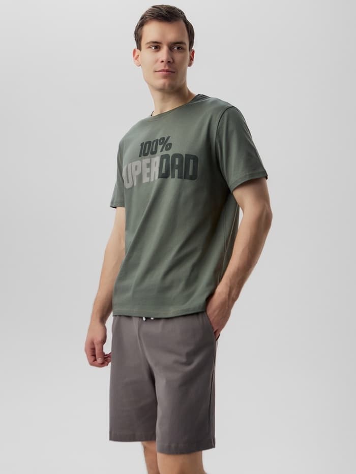 Пижама мужская KAFTAN Super dad размер 50