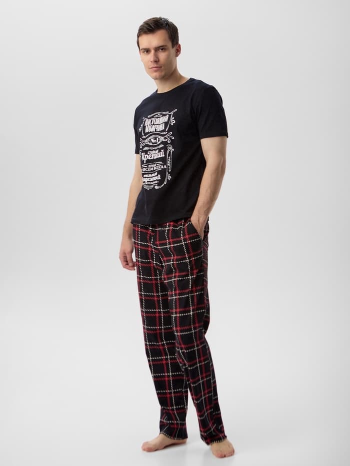 Пижама мужская KAFTAN «Настоящий мужчина» размер 48