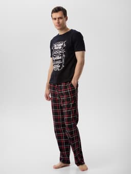 Пижама мужская KAFTAN «Настоящий мужчина» размер 48