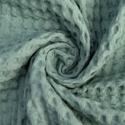 Халат вафельный женский удлинённый Этель «Boho» размер 50-52, цвет мятный, 100% хлопок, 290 г/м²