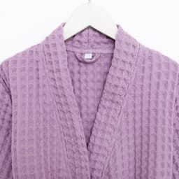 Халат вафельный детский «Крошка Я» Boho, размер 30 (98-104 см), сиреневый