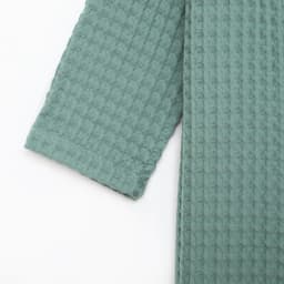 Халат вафельный детский «Крошка Я» Boho, размер 30 (98-104 см), зелёный