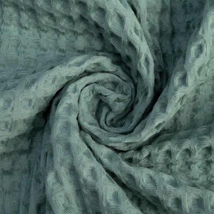 Халат вафельный детский «Крошка Я» Boho, размер 30 (98-104 см), зелёный