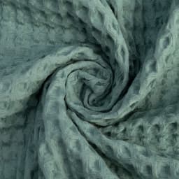 Халат вафельный детский «Крошка Я» Boho, размер 30 (98-104 см), зелёный