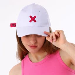 Кепка женская Yes/No, с лентой, белая, р-р 56