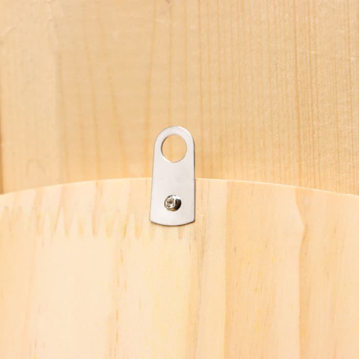 Термометр - гигрометр для бани и сауны «Шайка», деревянный, «Добропаровъ»