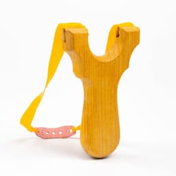 Рогатка деревянная «Детство», жёлтая