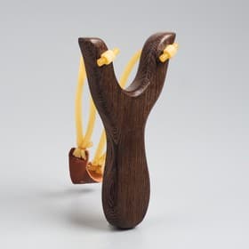 Рогатка деревянная «Детство», коричневая