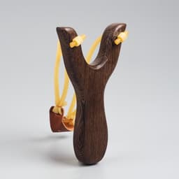 Рогатка деревянная «Детство», коричневая