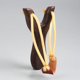 Рогатка деревянная «Детство», коричневая