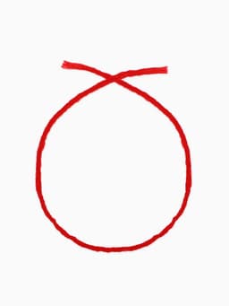 Браслет-оберег «Красная нить», каббала, 30 см