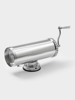 Шприц колбасный, 2.5 кг, 34×12×15 см, 2 насадки, нержавеющая сталь