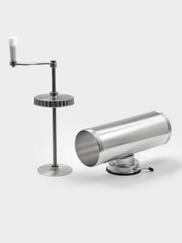 Шприц колбасный, 2.5 кг, 34×12×15 см, 2 насадки, нержавеющая сталь