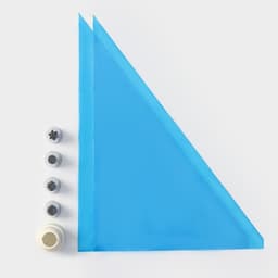 Набор кондитерский, 7 предметов: 2 мешка, 4 насадки d=2.5 см, адаптер