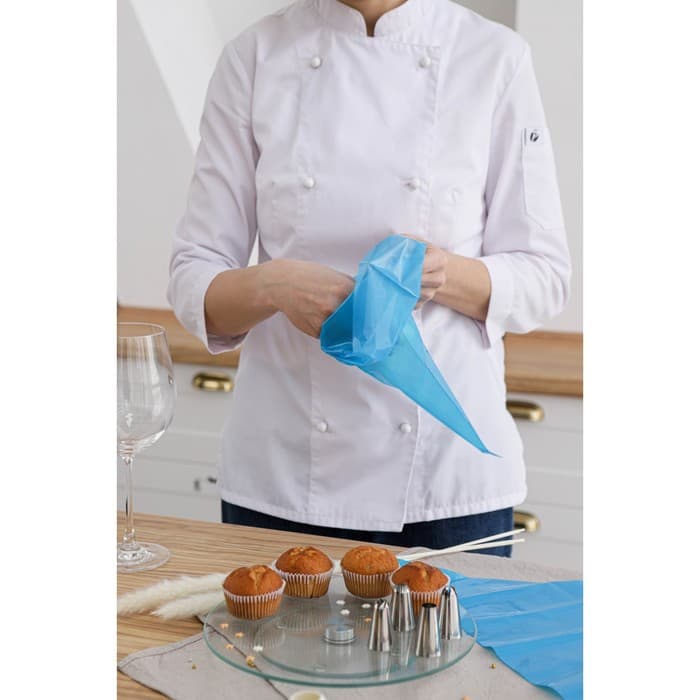 Набор кондитерский, 7 предметов: 2 мешка, 4 насадки d=2.5 см, адаптер