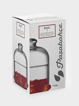 Ёмкость для мёда и варенья Paşabahçe 240 мл, d=9 см, стекло, прозрачная