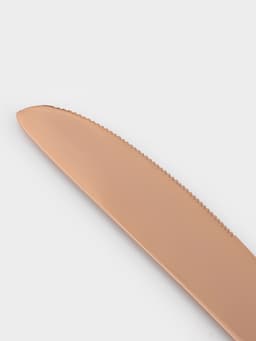 Нож столовый Magistro «Эми», длина 22.5 см, на подвесе, нержавеющая сталь, цвет бронзовый