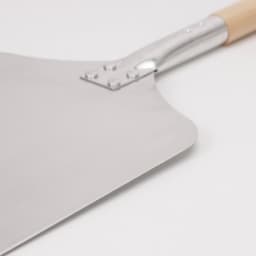Лопата для пиццы «Общепит», 87×30×2.5 см, рабочая часть полотна 30.5×30.5 см (сверху), толщина полотна 1.5 мм, d=2.5 см черенка