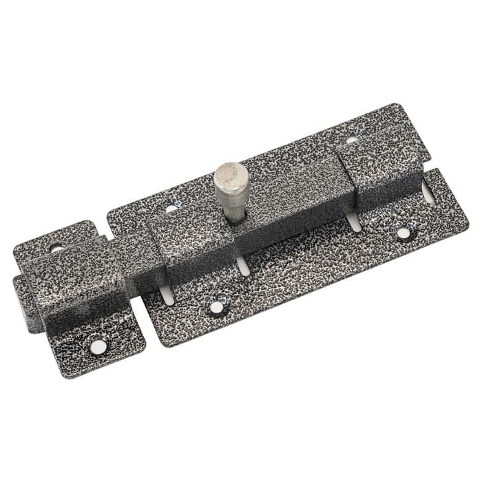 Засов «Киров» Секрет ЗД-06, квадратный, цвет античное серебро