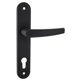 Комплект ручек «Гардиан» 4132 Вега, к замку 1211.3211, черный муар