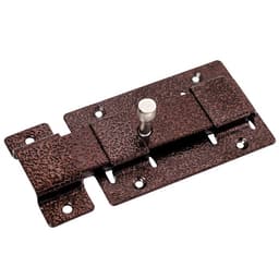 Засов «Киров» Секрет ЗД-02 плоский, цвет античная медь