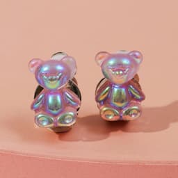 Серьги клипсы детские Выбражулька «Медвежонок», МИКС