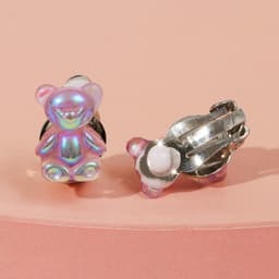 Серьги клипсы детские Выбражулька «Медвежонок», МИКС